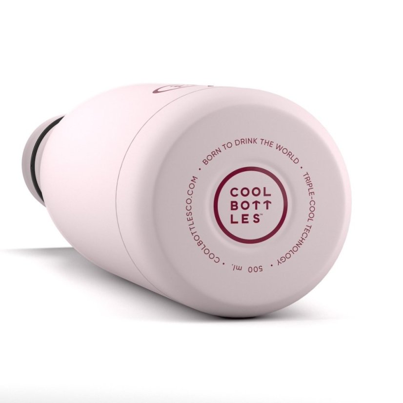 Nerezová termolahev COOL BOTTLES Pastel Pink třívrstvá 750 ml