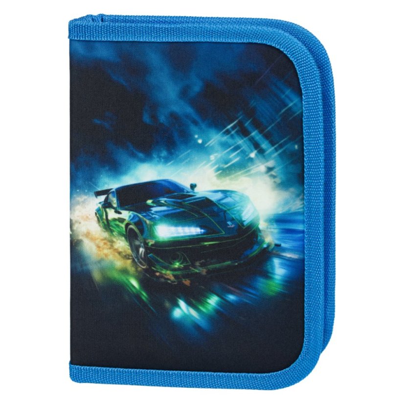 BAAGL SET 5 Zippy Závodní auto: aktovka, penál, sáček, zástěra, peněženka - Baagl