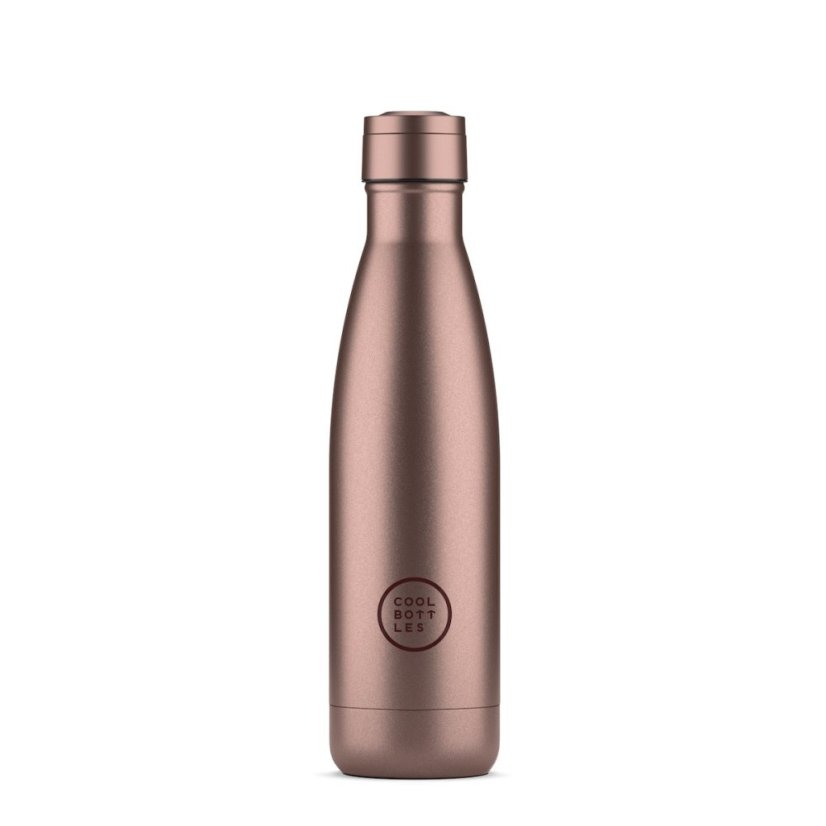 Nerezová termolahev COOL BOTTLES Metallic Rose třívrstvá 500 ml