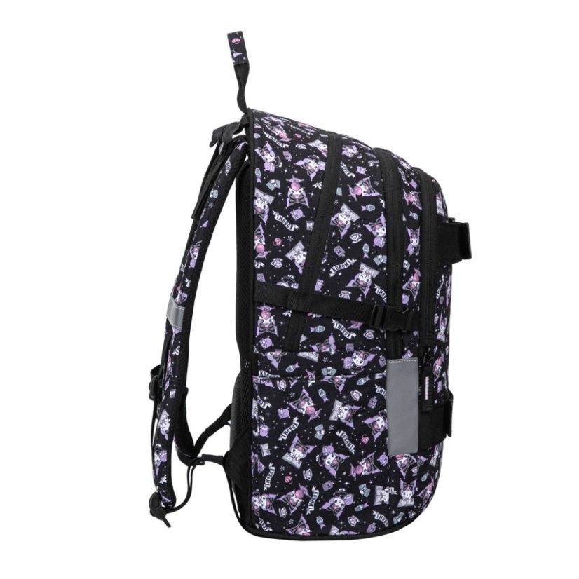 BAAGL SET 3 Skate Kuromi Black: batoh, penál, sportovní taška GRS - Baagl
