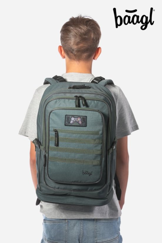 BAAGL Školský batoh Cubic Grove - Baagl