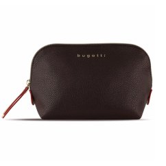 Dámská kosmetická taška Bugatti Ella hnědá oválná