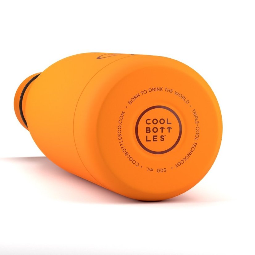 Nerezová termolahev COOL BOTTLES Vivid Orange třívrstvá 500 ml