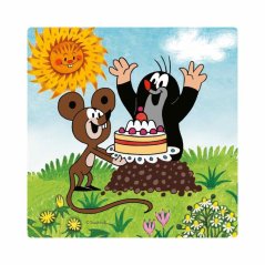 Puzzle Krtko na lúke 3–5 dielikov baby