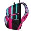 Školní batoh BAGMASTER THEORY 20 A PINK/TURQUOISE/WHITE