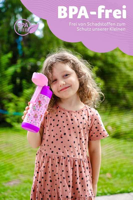 Dětská nerezová termoláhev na pití JARLSON MALI Princezna 350 ml