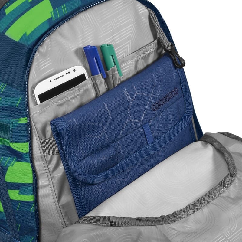 Školní batoh coocazoo MATE Lime Stripe