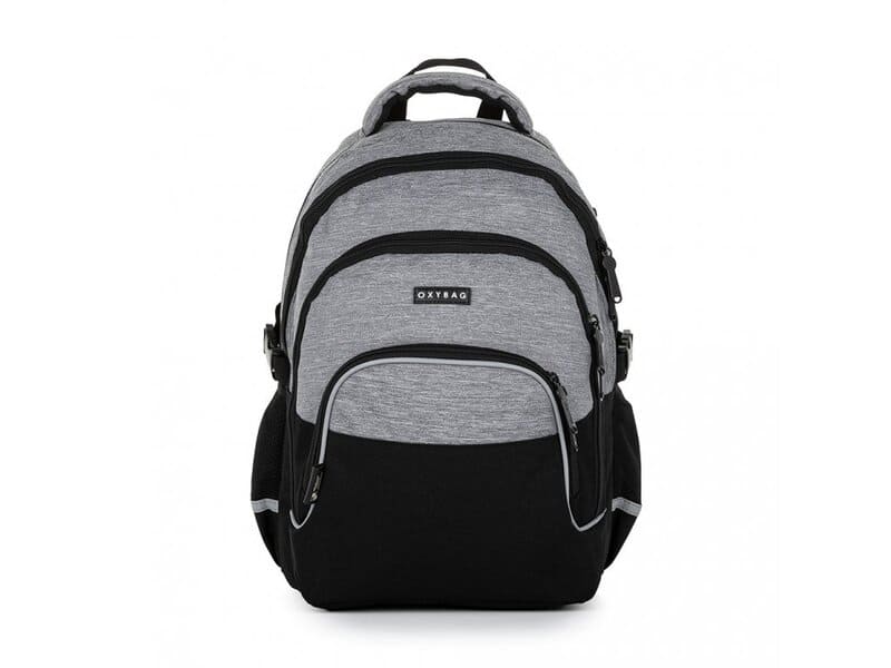 Studentský batoh Oxybag OXY SCOOLER Grey Black