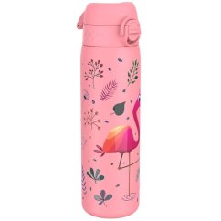 Nerezová fľaša na pitie ion8 Leak Proof Flamingo 500 ml