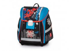Oxybag PREMIUM LIGHT Spiderman školská taška pre prvákov - 3 kusy