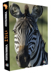 Box na sešity A4 Jumbo Zebra - Oxybag (Karton P+P)