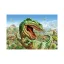 Puzzle Souboj dinosaurů 2x48 dílků
