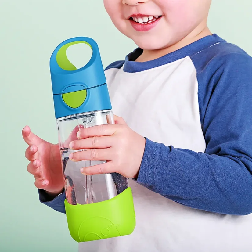 B.Box láhev na pití s brčkem 450 ml – Ocean Breeze