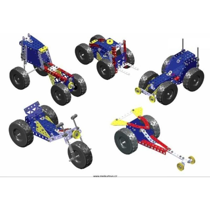 Stavebnice Merkur 1.1 10 modelů 240 ks