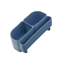 b.box Silikonový bento organizér do středního boxu Modrý