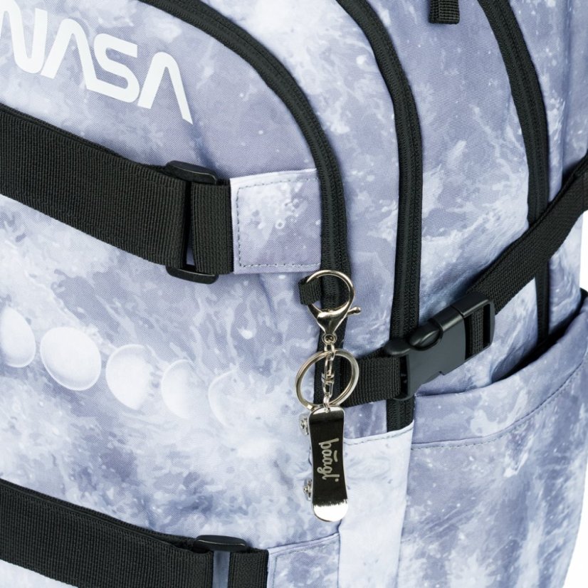 BAAGL Školní batoh Skate NASA Grey - Baagl