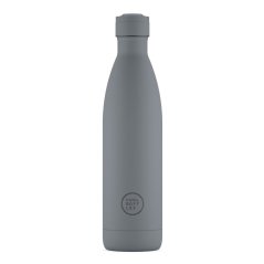 Termo fľaša z nerezovej ocele COOL BOTTLES Pastel Grey trojvrstvová 750 ml