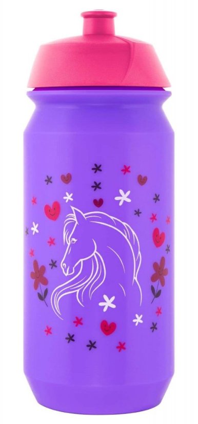 Dětská láhev na pití Baagl Koně 500 ml