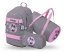 BAAGL SET 3 Skate Kuromi Grey: batoh, penál, sportovní taška GRS - Baagl