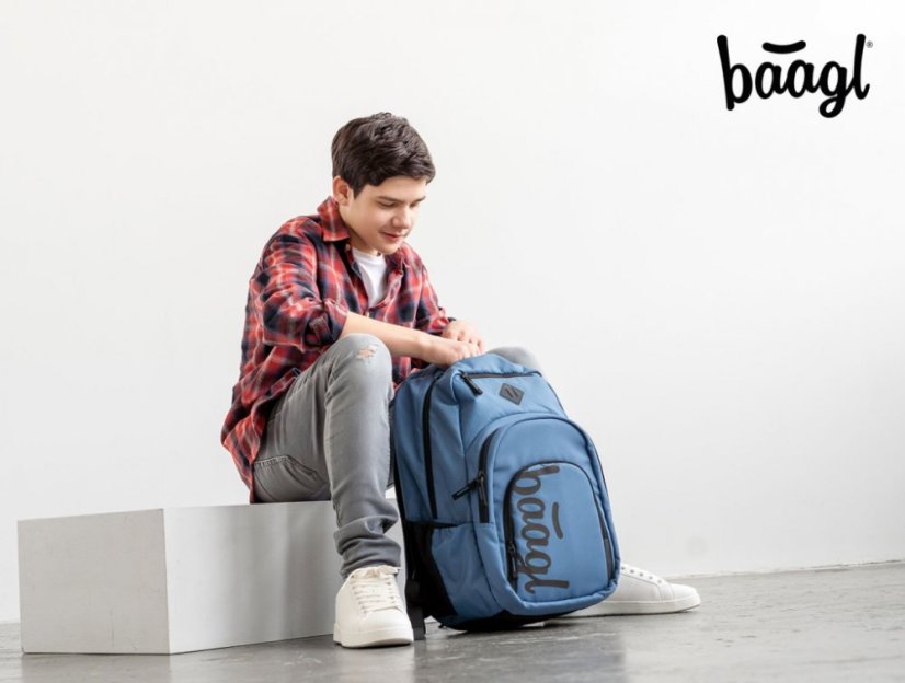 BAAGL Batoh Coolmate Ocean Blue - Baagl