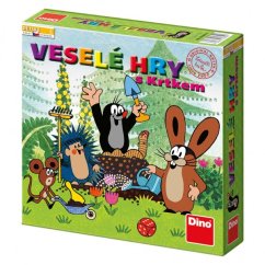 Veselé hry s Krtkem společenská hra v krabici 30x30x7cm - Dino