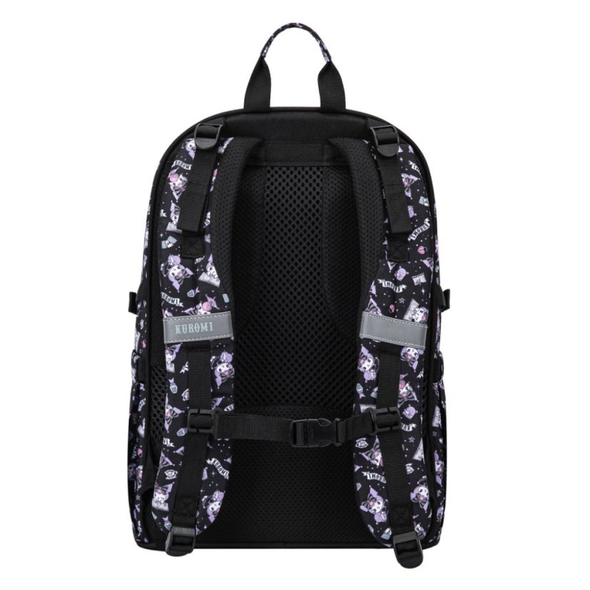 BAAGL SET 3 Skate Kuromi Black: batoh, penál, sportovní taška GRS - Baagl