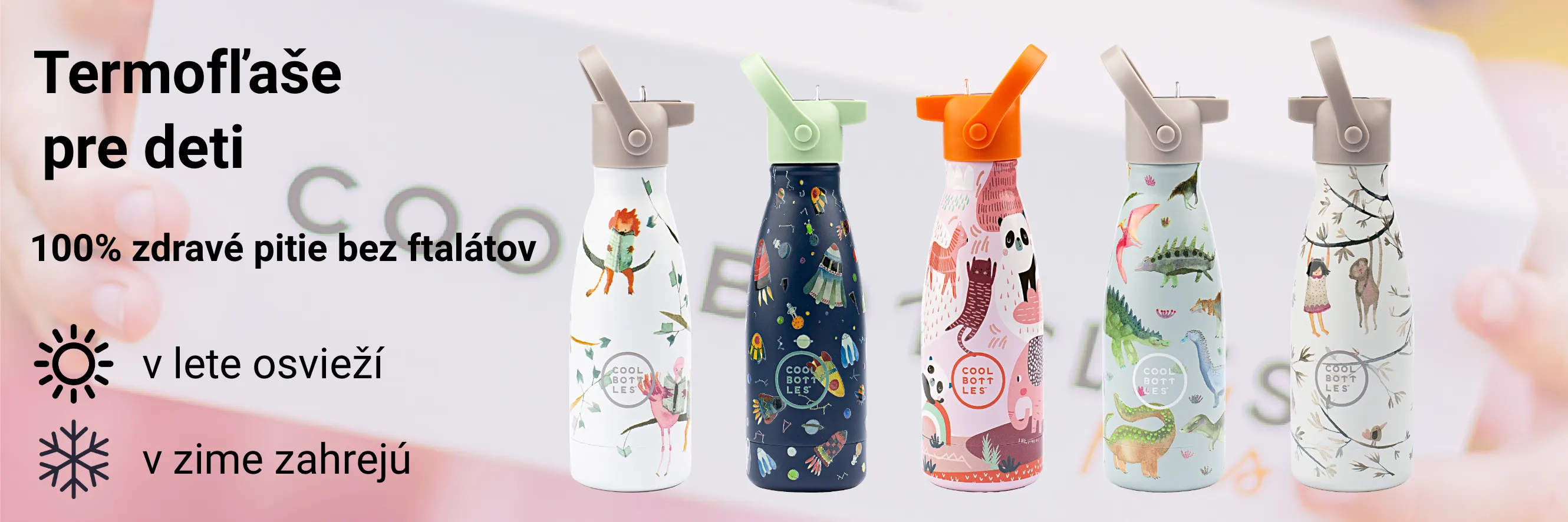 Dětské fľaše na pitie