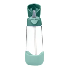 B.Box láhev na pití s brčkem 600 ml – Emerald Forest