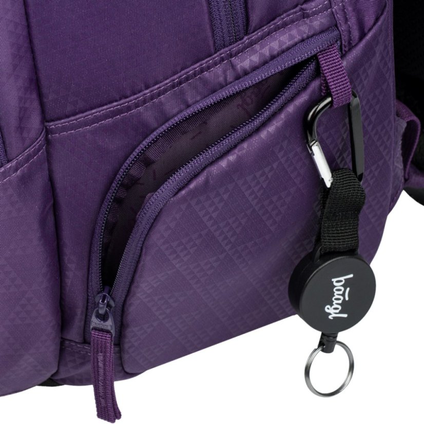 BAAGL Školní batoh Coolmate Plum - Baagl