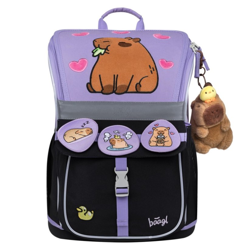 BAAGL Školní aktovka Zippy Kapybara - Baagl