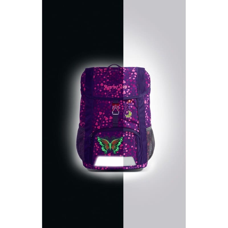 Dětský předškolní batoh Step by Step Kid SHINE, Noční motýl Ina
