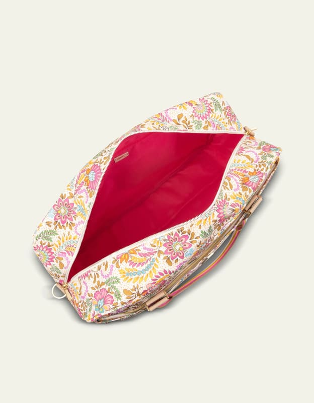 Cestovní taška Oilily Weekender Whisper White, kolekce Ruby