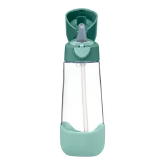 B.Box láhev na pití s brčkem 600 ml – Emerald Forest