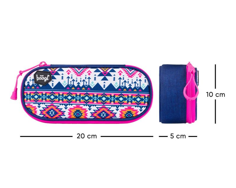 Penál etue kompakt Baagl Boho