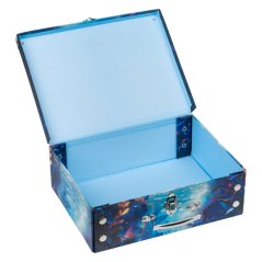 BAAGL Skládací školní kufřík Axolotl s kováním - Baagl