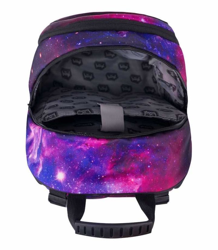 Školský batoh v sade Baagl skate Galaxy - 3 kusy