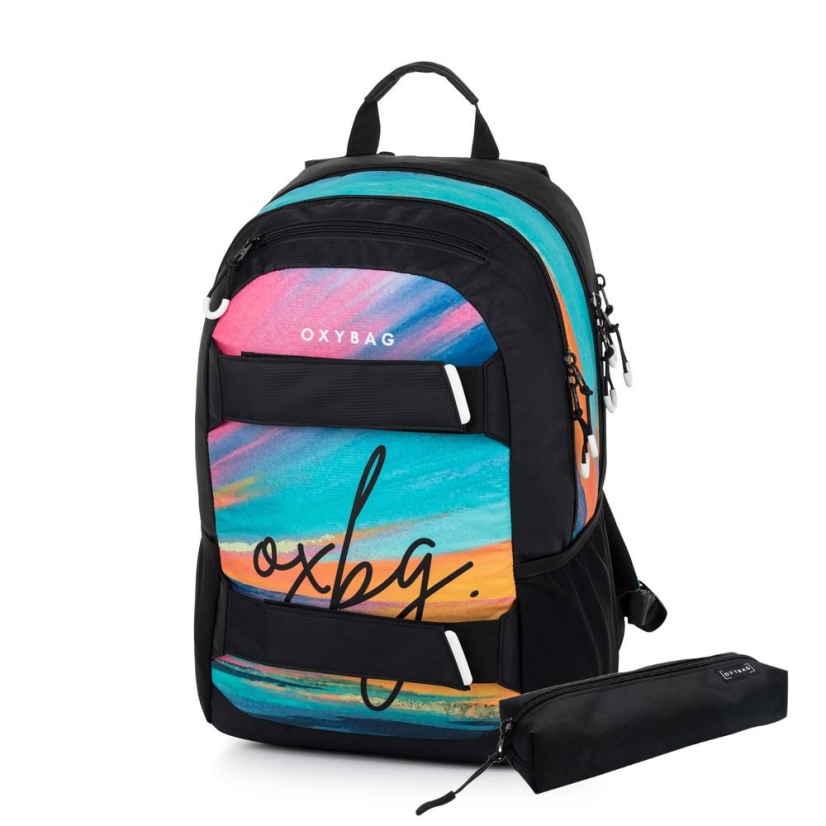 Studentský batoh + etue OXY Sport California - Oxybag (Karton P+P)