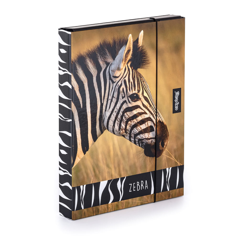 Box na sešity A4 Jumbo Zebra - Oxybag (Karton P+P)