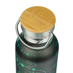 BAAGL Termoláhev s bambusovým víčkem Numbers, 500 ml - Baagl