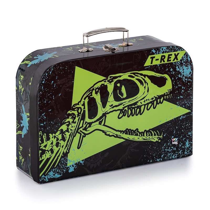 Kufřík Oxybag lamino 34 cm T-rex