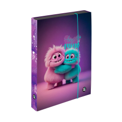Box na sešity A4 Jumbo Monster - Oxybag (Karton P+P)
