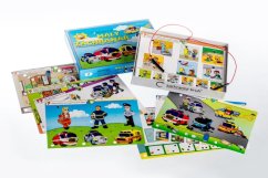 Malý záchranář společenská hra na baterie v krabici 22x16x3cm - Voltik toys