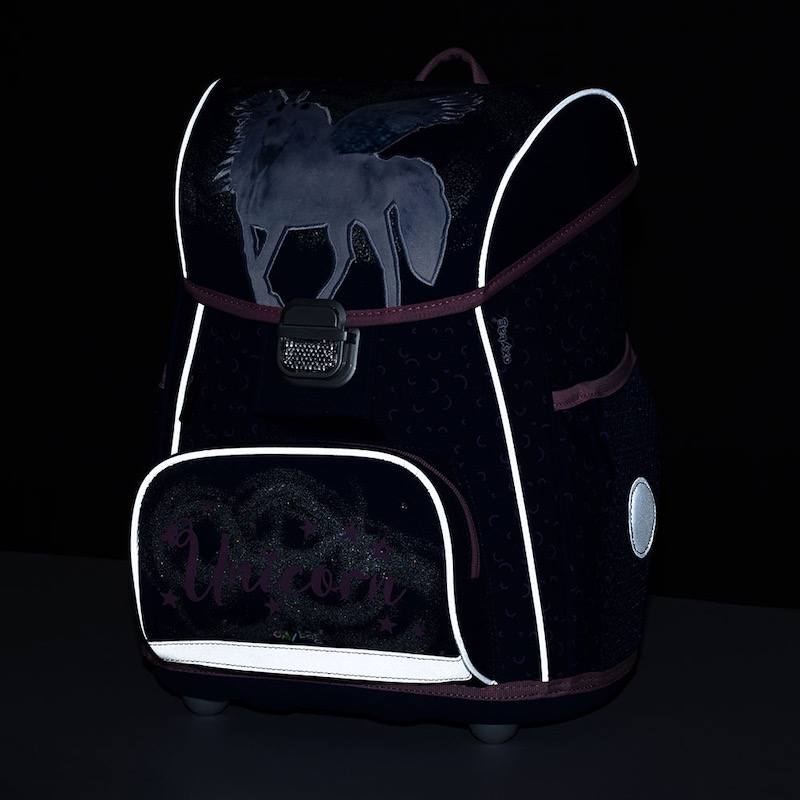 Aktovka Oxybag PREMIUM Unicorn Pegasus pre prvákov - 3 kusy