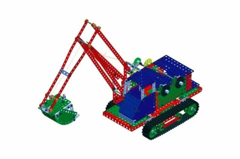 Stavebnice MERKUR 5 80 modelů 768 ks