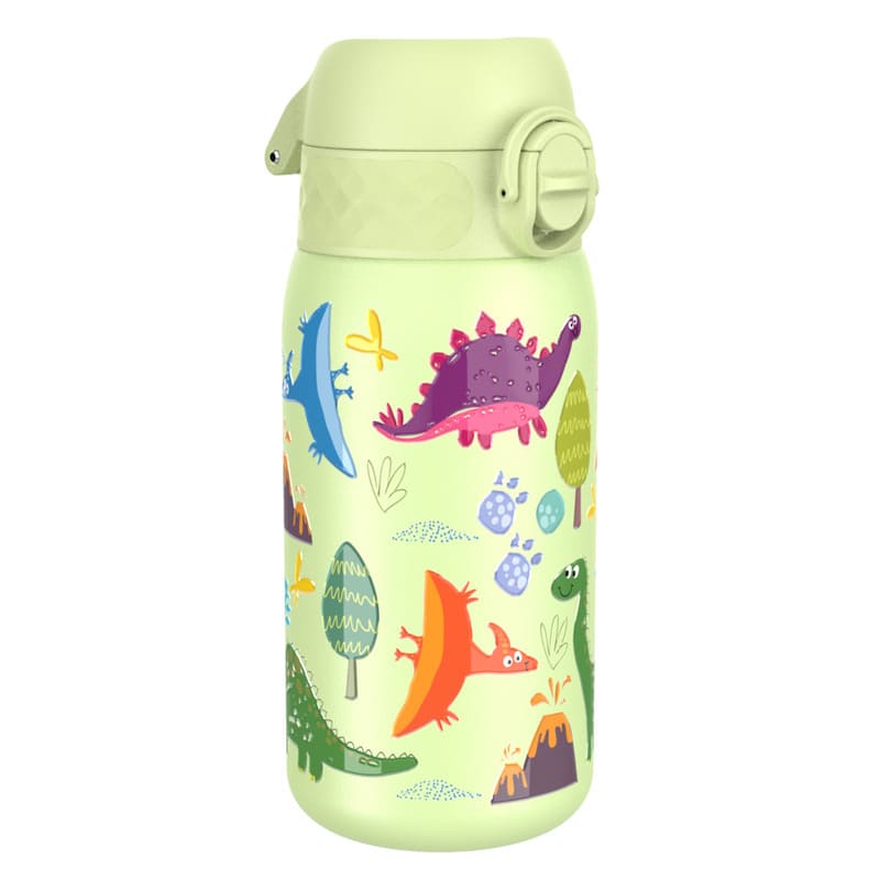 Nerezová láhev na pití ion8 Leak Proof Dinosaurs 350 ml