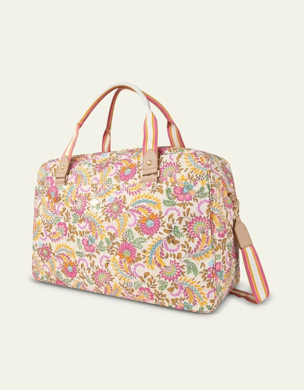 Cestovní taška Oilily Weekender Whisper White, kolekce Ruby