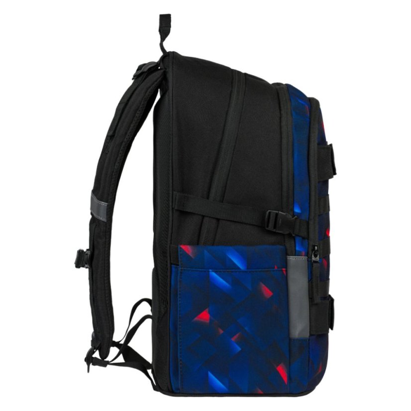 BAAGL SET 3 Skate Indigo: batoh, penál, sportovní taška - Baagl