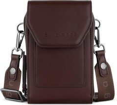 Dámská crossbody peněženka Bugatti Almata hnědá