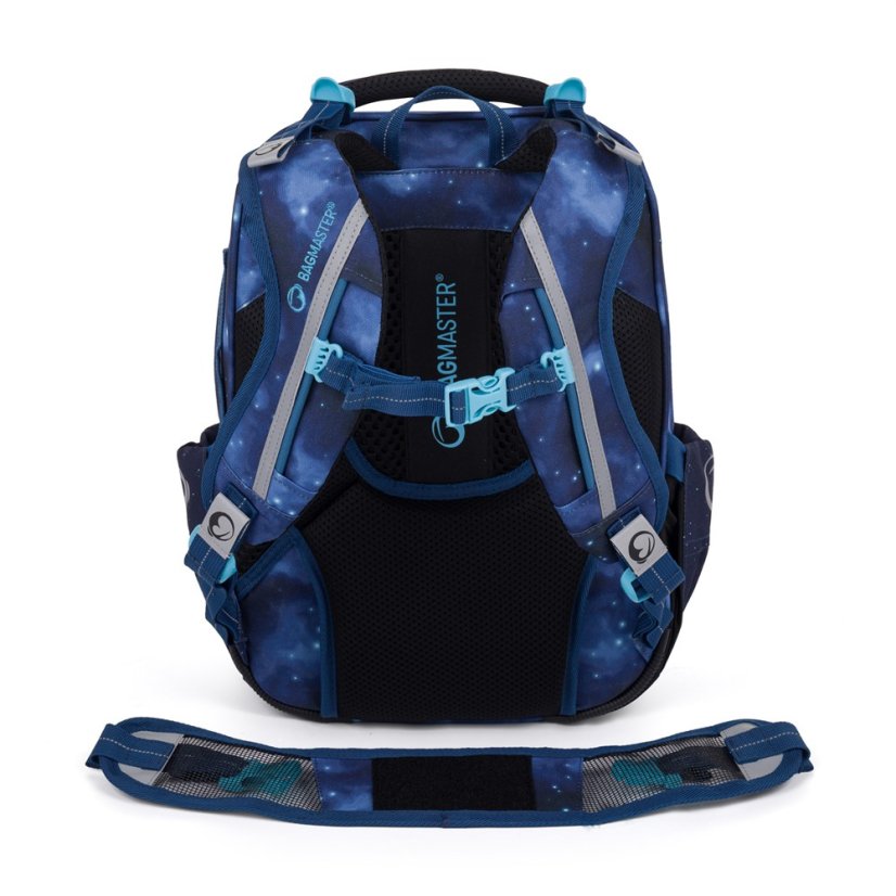 Bagmaster LUMI 24 D školní batoh – vesmírná loď - Bagmaster