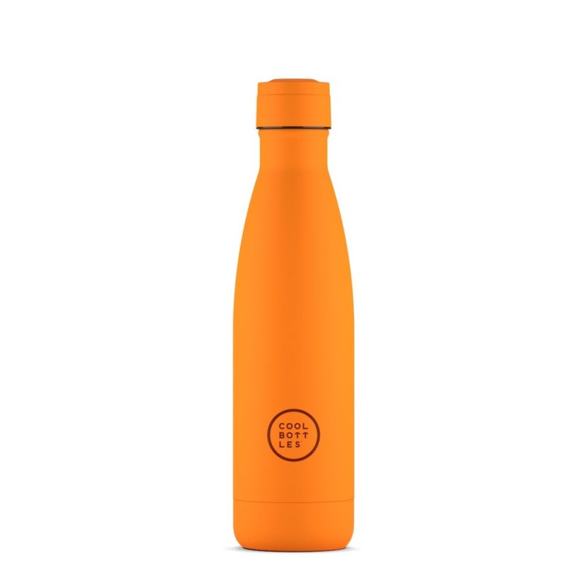 Nerezová termolahev COOL BOTTLES Vivid Orange třívrstvá 500 ml